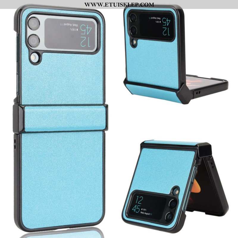 Etui do Samsung Galaxy Z Flip 4 Etui Folio Tekstura Z Efektem Matowym